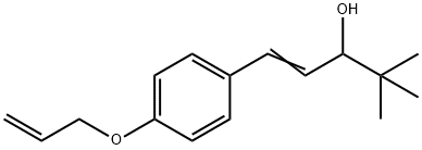 1-[4-(Allyloxy)phenyl]-4,4-dimethyl-1-penten-3-ol Structure