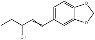 1-(3,4-Methylenedioxyphenyl)-1-penten-3-ol Structure