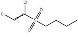1-Butanesulfonic acid 1,2-dichloroethenyl ester Structure