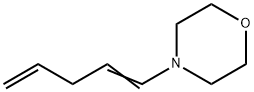 모르폴린,4-(1,4-펜타디에닐)-(9CI) 구조식 이미지
