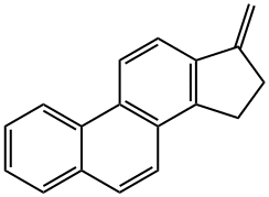 16,17-Dihydro-17-methylene-15H-cyclopenta[a]phenanthrene Structure