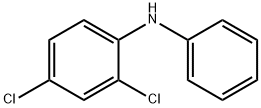N-(2,4-Dichlorophenyl)benzenamine Structure