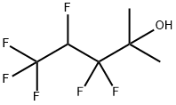2,2,3,4,4,4-헥사플루오로-1,1-디메틸부탄올 구조식 이미지
