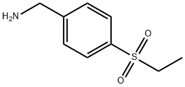 [4-(Ethanesulphonyl)phenyl]methanamine Structure