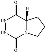 Pyrrolo[1,2-d][1,2,4]triazine-1,4-dione, hexahydro-, (8aS)- (9CI) Structure