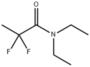 Propanamide, N,N-diethyl-2,2-difluoro- (9CI) Structure