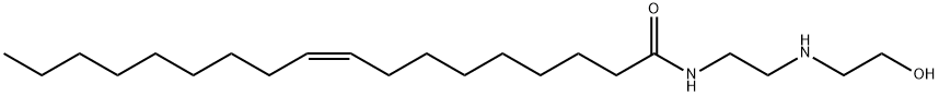 N-[2-[(2-hydroxyethyl)amino]ethyl]oleamide Structure