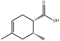 3-Cyclohexene-1-carboxylic acid, 4,6-dimethyl-, cis- (9CI) Structure