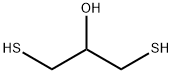 1,3-다이머캅토프로판-2-올 구조식 이미지