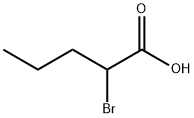 2-Bromovaleric acid 구조식 이미지