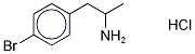 4-Bromo Amphetamine Hydrochloride Structure