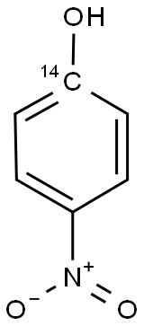 4-NITROPHENOL [1-14C] Structure