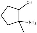 2-AMINO-2-METHYLCYCLOPENTAN-1-OL Structure