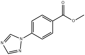 메틸4-[1,2,4]트라이아졸-1-일-벤조에이트 구조식 이미지