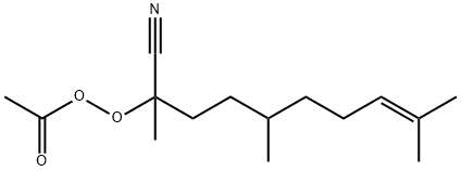 과아세트산1-시아노-1,4,8-트리메틸-7-노네닐에스테르 구조식 이미지