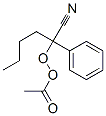 과아세트산1-시아노-1-페닐펜틸에스테르 구조식 이미지
