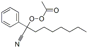 과아세트산1-시아노-1-(페닐)옥틸에스테르 구조식 이미지