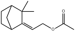 (Z)-2-(3,3-dimethylbicyclo[2.2.1]hept-2-ylidene)ethyl acetate Structure