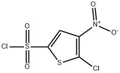 5-CHLORO-4-NITROTHIOPHENE-2-SULFONYL CHLORIDE 구조식 이미지