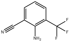 2-Amino-3-trifluoromethylbenzonitrile Structure