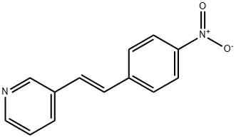 3-[(E)-2-(4-nitrophenyl)ethenyl]pyridine Structure