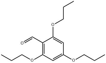 2,4,6-tripropoxybenzaldehyde Structure