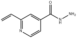 4-Pyridinecarboxylicacid,2-ethenyl-,hydrazide(9CI) Structure