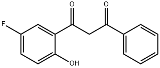 1-(5-FLUORO-2-HYDROXYPHENYL)-3-PHENYL-1,3-PROPANEDIONE Structure