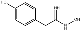 N-하이드록시-2-(4-하이드록시-페닐)-아세트아미딘 구조식 이미지