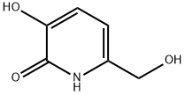 2(1H)-Pyridinone, 3-hydroxy-6-(hydroxymethyl)- (9CI) Structure