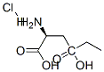 4-ethyl hydrogen L-aspartate hydrochloride Structure