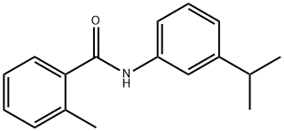 3'-Isopropyl-2-methylbenzanilide Structure