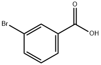 3-Bromobenzoic acid 구조식 이미지