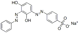 5850-13-5 sodium 4-[[2,4-dihydroxy-3-(phenylazo)phenyl]azo]benzenesulphonate 