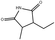 3-Ethyl-4-methyl-2,5-pyrrolidinedione Structure