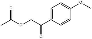 2-(4-Methoxyphenyl)-2-oxoethyl acetate Structure