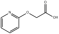 (2-Pyridinyloxy)acetic acid 구조식 이미지