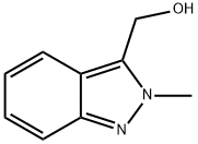 (2-METHYL-2H-INDAZOL-3-YL)메탄올 구조식 이미지