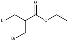Ethyl 3-bromo-2-(bromomethyl)propionate 구조식 이미지