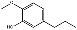 2-methoxy-5-propyl-phenol Structure