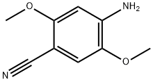 4-아미노-2,5-디메톡시벤조니트릴 구조식 이미지