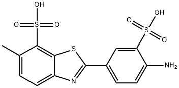 5855-98-1 2-(4-amino-3-sulphophenyl)-6-methylbenzothiazole-7-sulphonic acid 