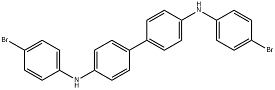 N,N'-BIS(4-BROMOPHENYL)BENZIDINE Structure