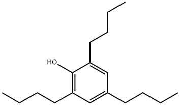 2,4,6-tributylphenol Structure