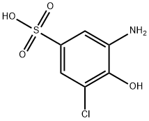 6-CHLORO-2-AMINOPHENOL-4-SULFONIC ACID Structure