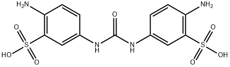 3,3'-(carbonyldiimino)bis[6-aminobenzenesulphonic] acid 구조식 이미지