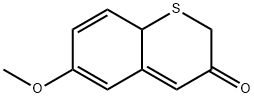 6-methoxybenzo[b]thiophen-3(2H)-one Structure