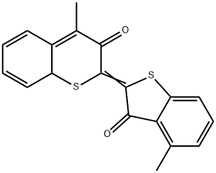 5858-24-2 (E)-4-methyl-2-(4-methyl-3-oxobenzo[b]thiophen-2(3H)-ylidene)benzo[b]thiophen-3(2H)-one