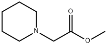 1-피페리딘아세트산,메틸에스테르 구조식 이미지