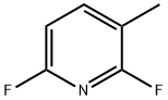 Pyridine, 2,6-difluoro-3-methyl- (9CI) Structure